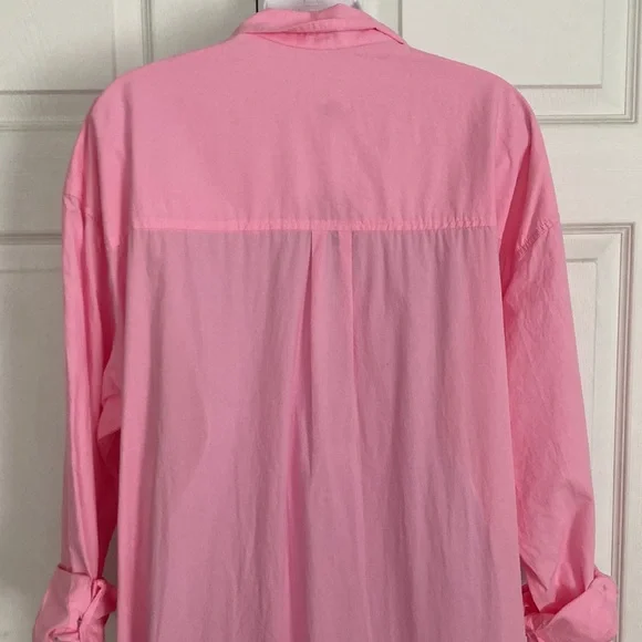 Women’s Universal Thread Pink Maxi Shirt Dress XL New - Picture 7 of 13